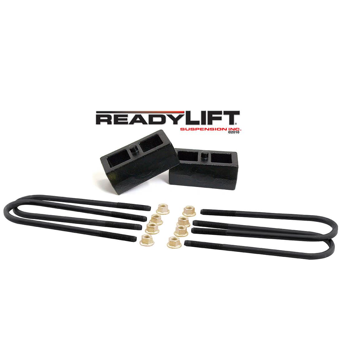 ReadyLIFT 2" rear block kit for Chevy and GMC HD trucks