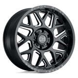 Black Rhino Reaper Wheel - Gloss Black & Milled
