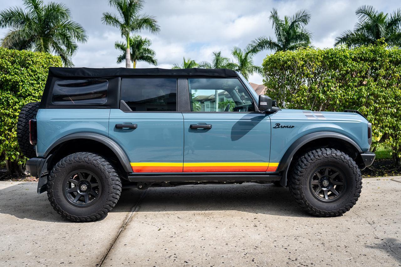 Retro Vintage Lower Door Protection - 2021+ Bronco