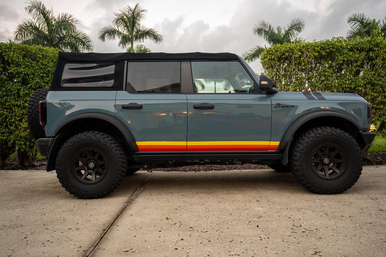 Retro Vintage Lower Door Protection - 2021+ Bronco