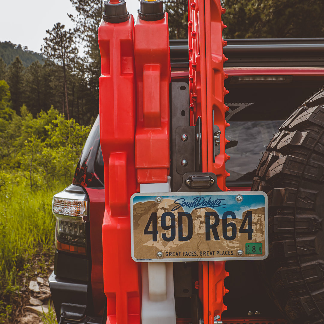 C4 Fabrication Rotopax / Maxtrax Mount (4Runner Rear Bumper)