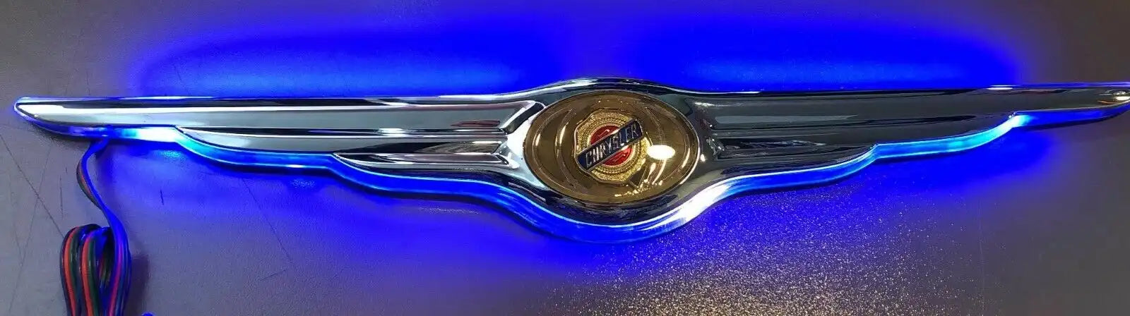 Oracle Gen I Chrysler Illuminated LED Colorshift Rear Wing Emblem - 3002-333 - CLEARANCE