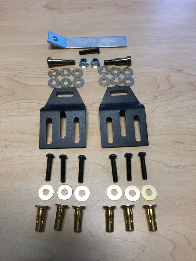 Ecoological AeroBox Dock-n-Lock striker hardware set Kit 2B for universal fit