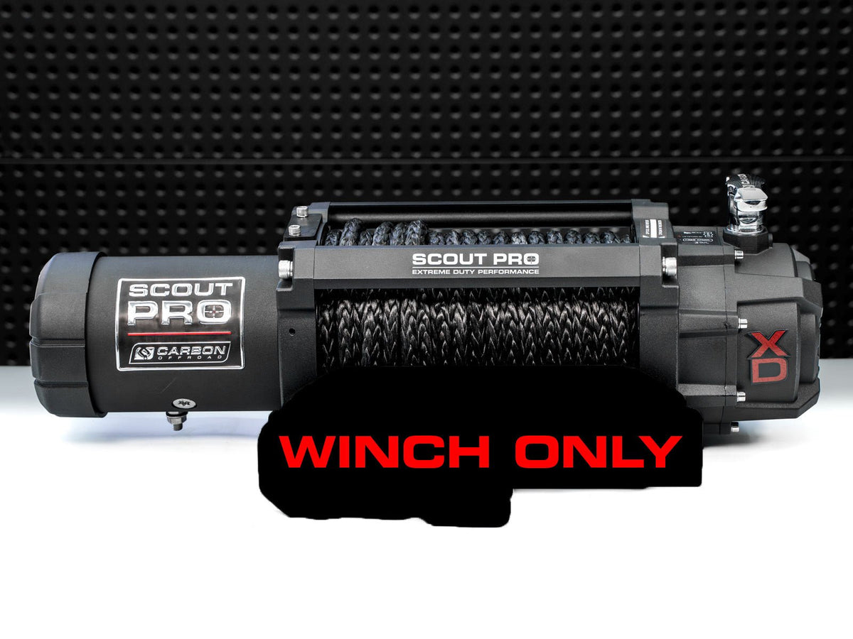 Carbon Offroad Scout Pro 15000lb winch V3 for universal fit