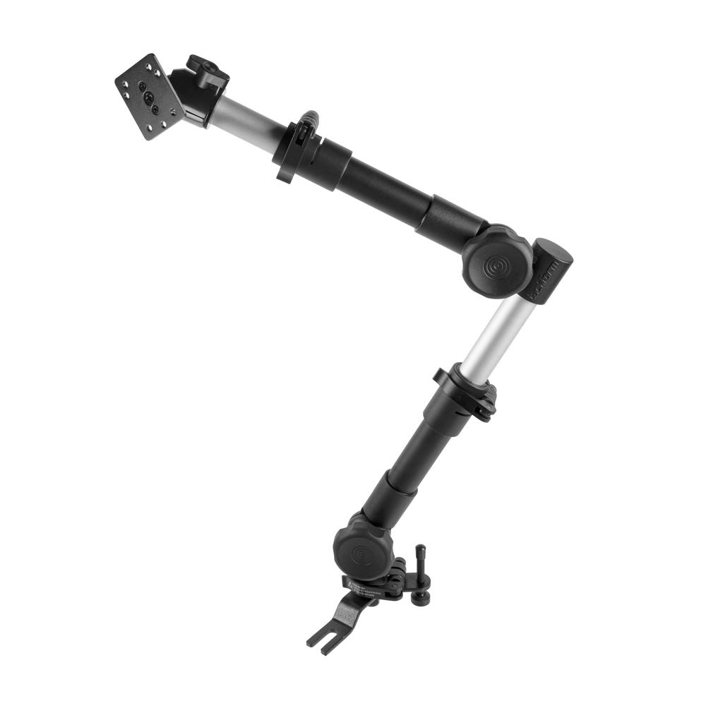 Tackform seat rail AMPS mount with telescoping arm for universal fit