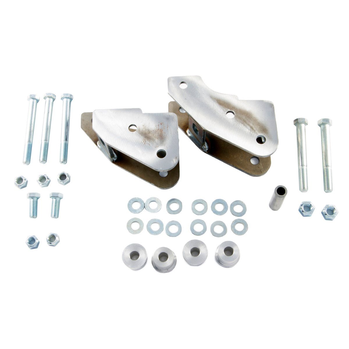 Shackle reversal front brackets kit with bolts and washers for Jeep Wrangler YJ 1987-1995