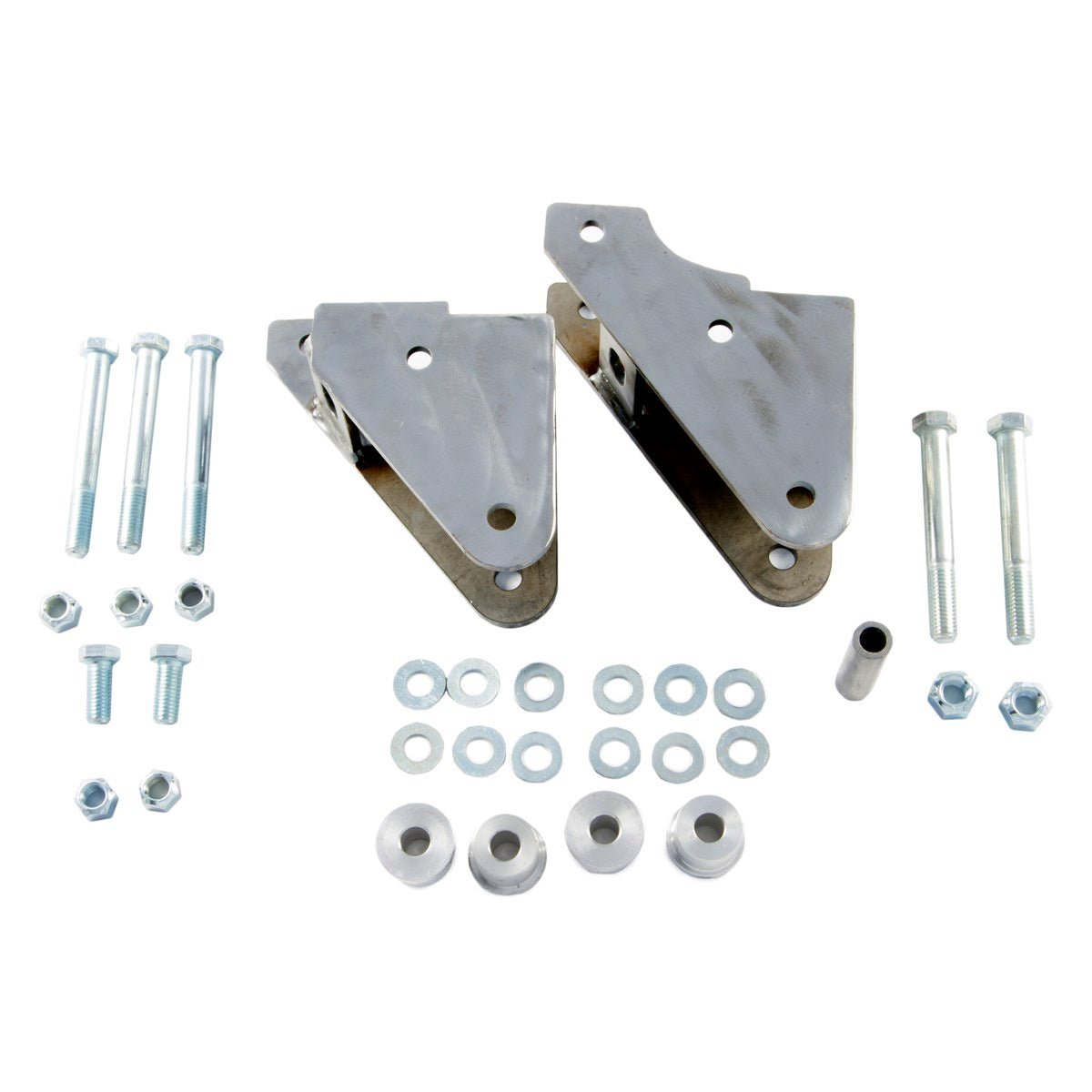 Shackle reversal front brackets kit with hardware for Jeep Wrangler YJ 1987-1995