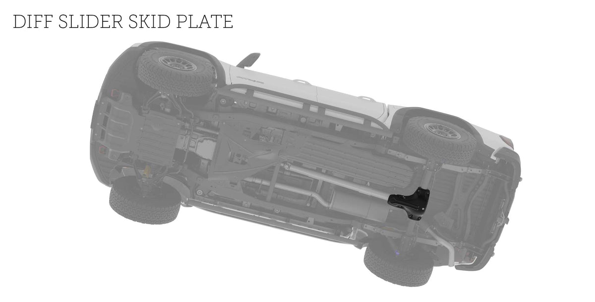 AEV Rear Differential Slider Skid Plate for 2023+ Chevrolet Colorado / GMC Canyon - image 2
