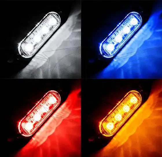 ORACLE 4 LED Slim Strobe Light- Flush Lighthead