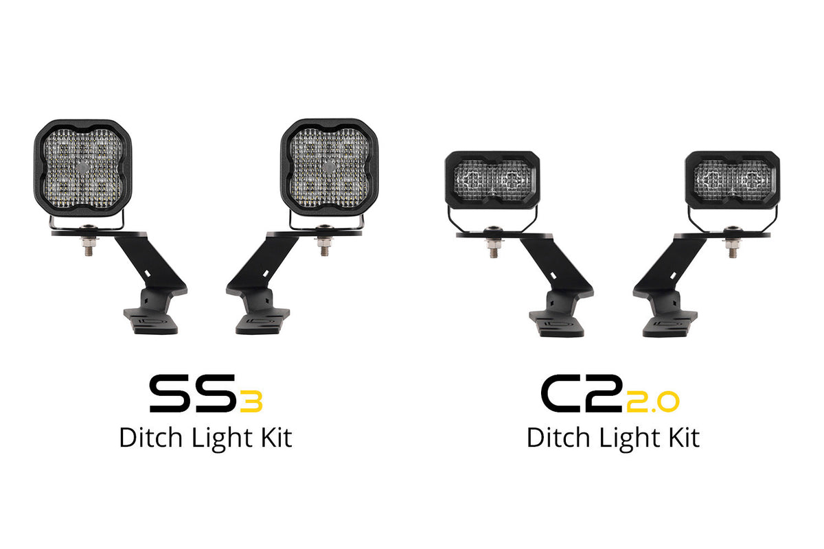 Diode Dynamics backlit ditch light kit for 2019-2023 Ford Ranger