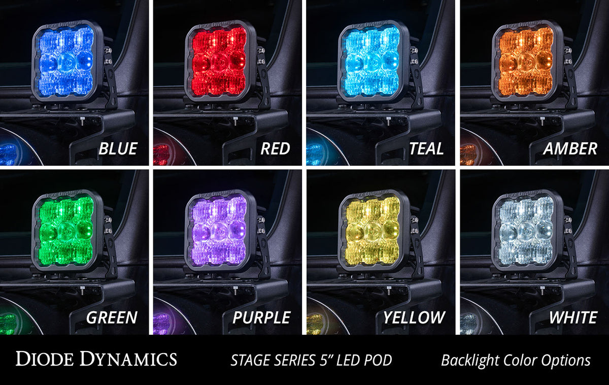 Diode Dynamics SS5 add-on LED pod for trucks and SUVs – output comparison