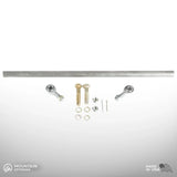 M.O.R.E. heavy-duty tie rod link kit for Jeep CJ 1982-1986 wide track Dana 30