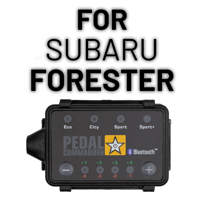 Pedal Commander throttle response controller for Subaru Forester