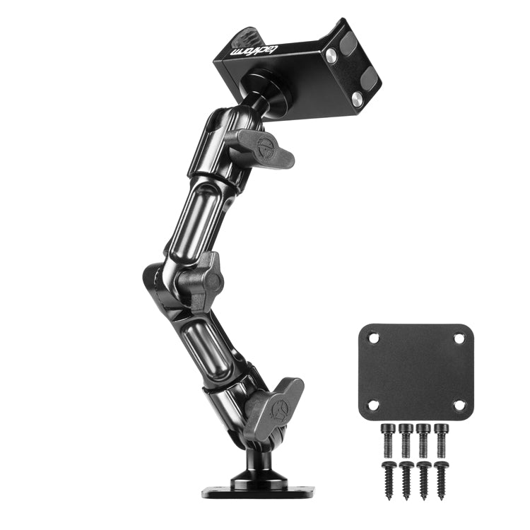 Tackform AM02-20L-BK AMPS drill base phone mount for universal fit