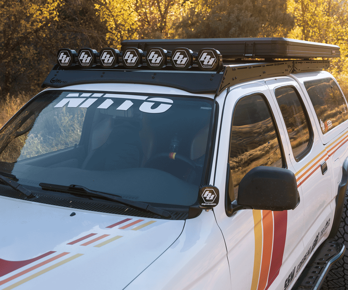 Prinsu Toyota Tacoma Double Cab Prinsu Pro Cab Rack view 4