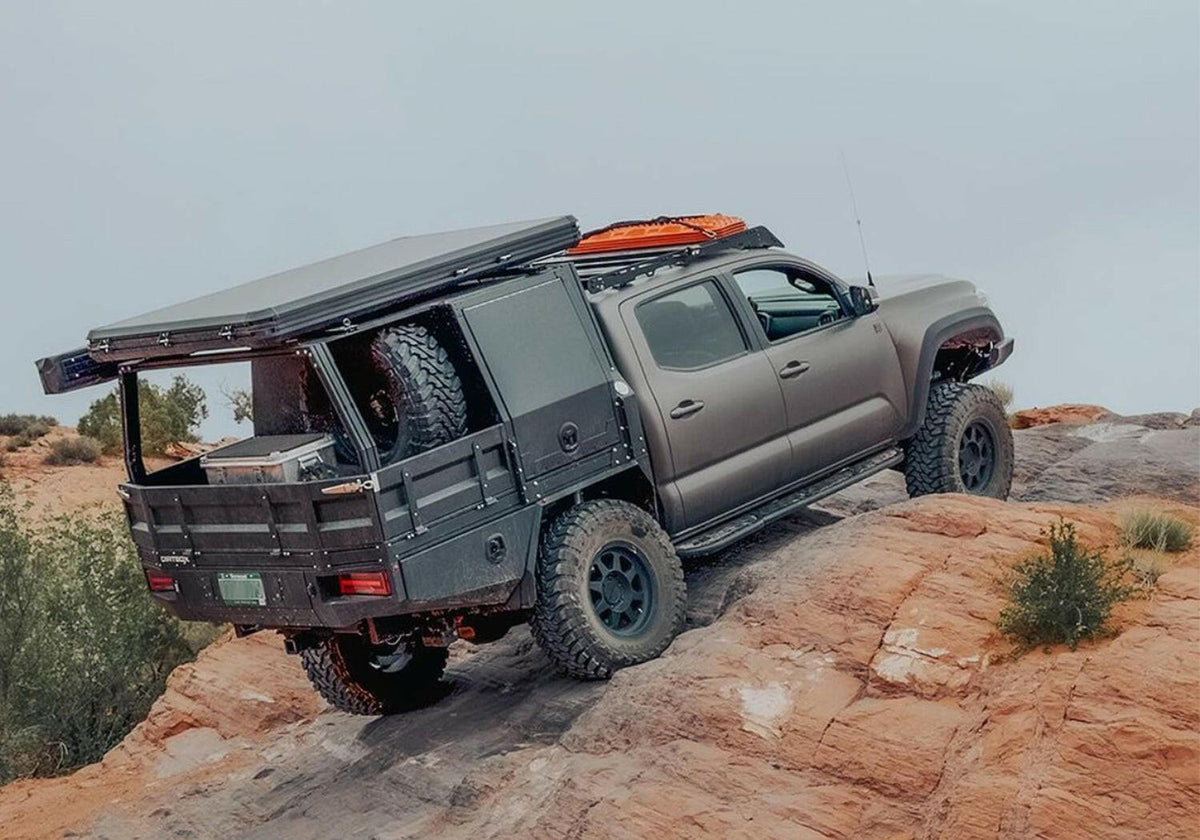 Dirtbox Overland Flatbed System Half Box for Chevy, GMC and Ford trucks