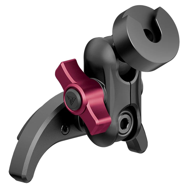 Pink and black CB mic holder vent mount for Toyota Tacoma or Tundra vehicle accessories