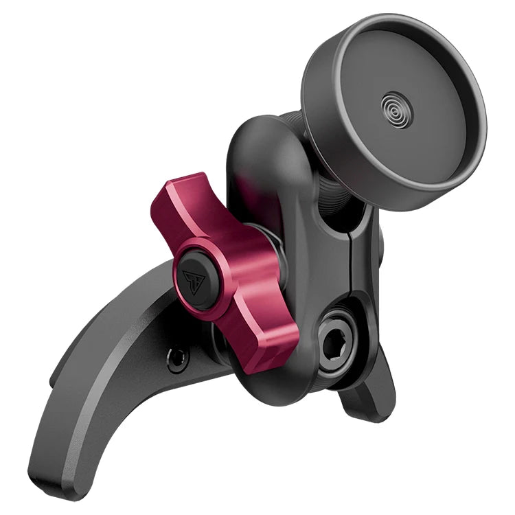 Black and pink vent mount mic holder for Toyota Tacoma, Tundra, overlanding vehicles