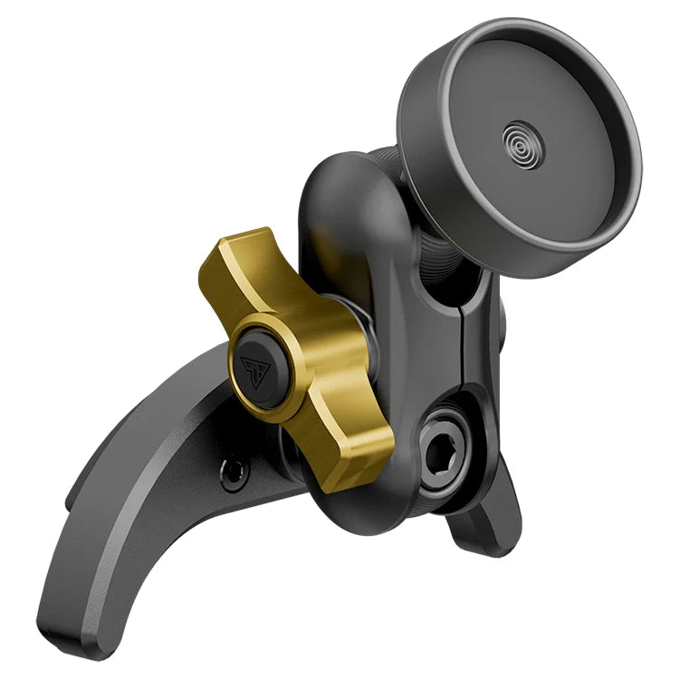 Yellow and black vent mount mic holder for Toyota Tacoma, Tundra, 4Runner, Jeep, Ford Bronco