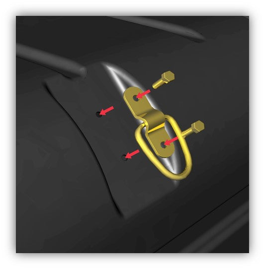 AeroBox Tie-Down Hooks (3)