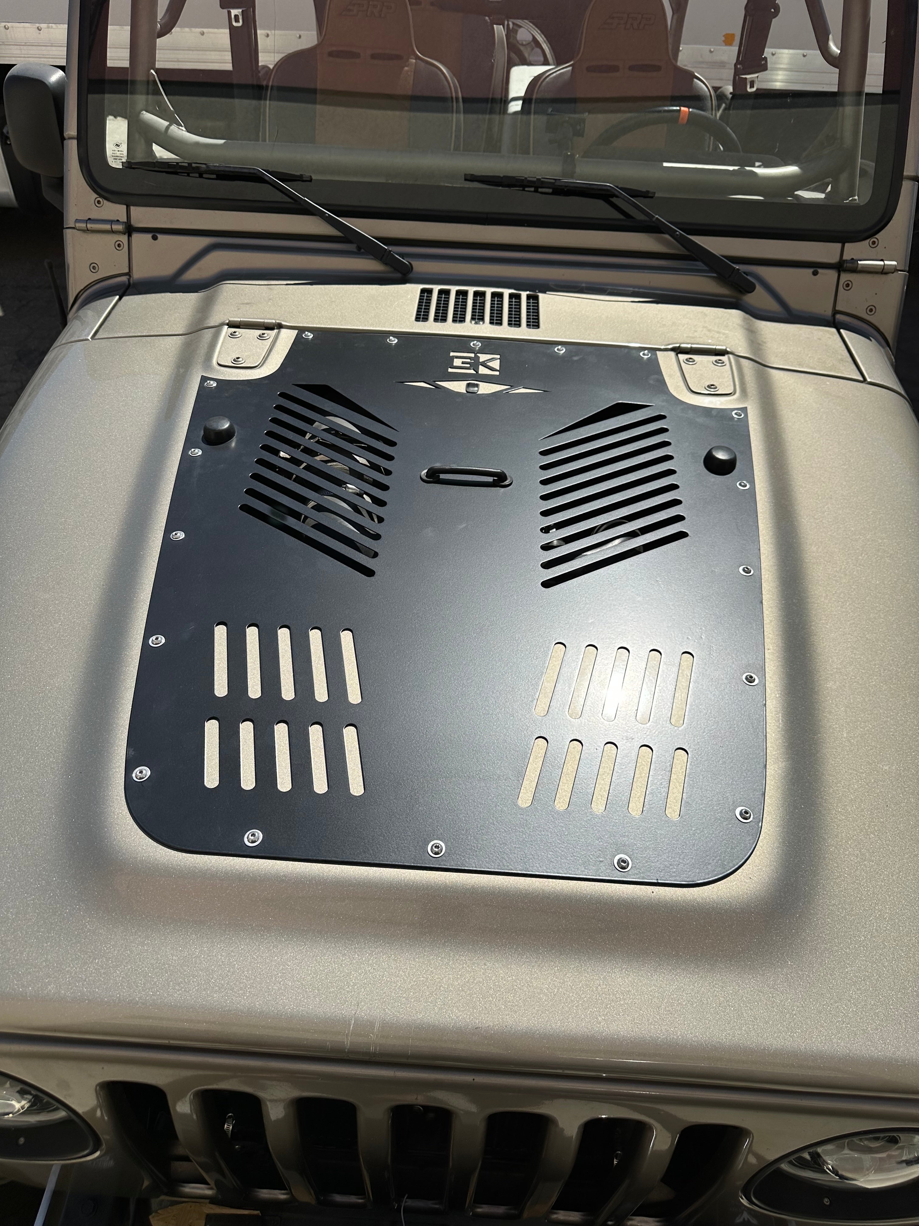 Diamond Series Hood Vent for Jeep TJ Wrangler