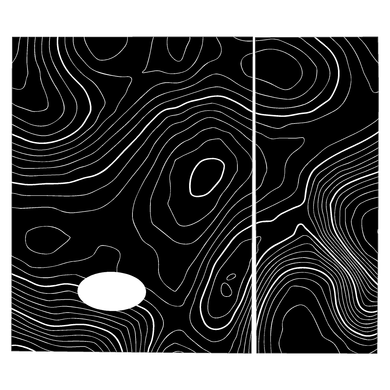 Topo Side Window Panel Overlays - 2020+ Land Rover Defender 110 / 130