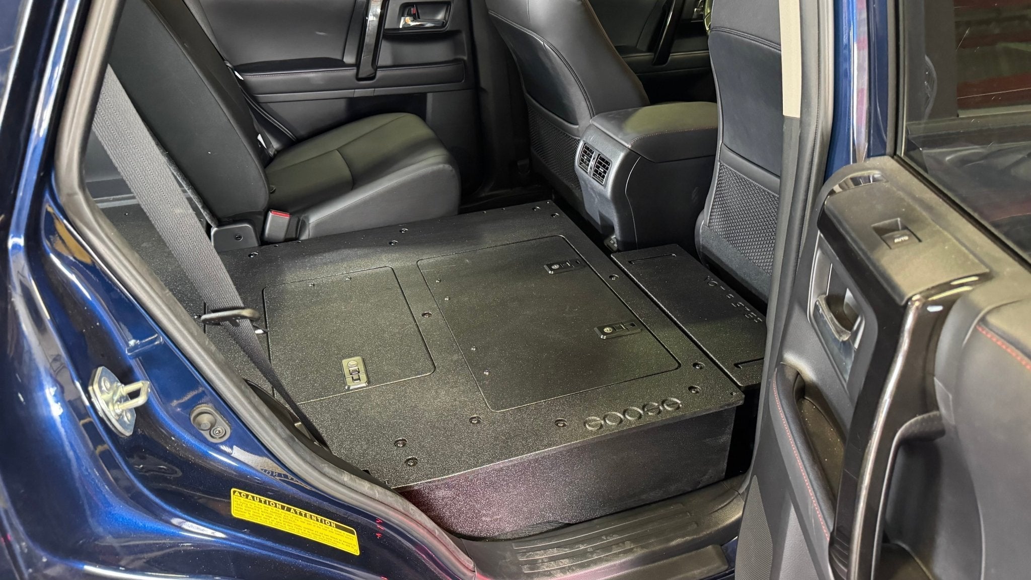 Toyota 4Runner 2010-2024 5th Gen. - Second Row Seat Delete Plate System - Standard - Seat Delete V2