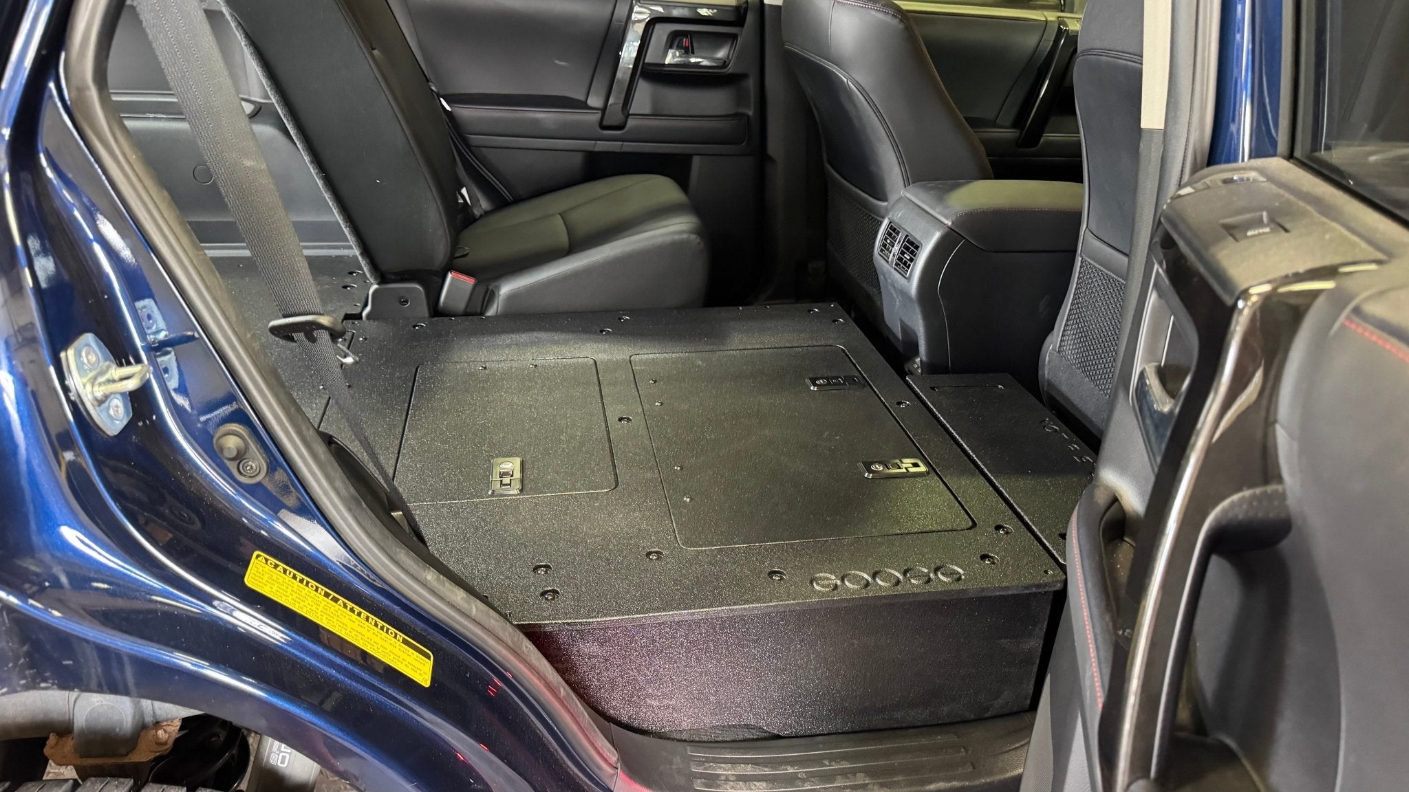Toyota 4Runner 2010-2024 5th Gen. - Second Row Seat Delete Plate System - Standard - Seat Delete V2