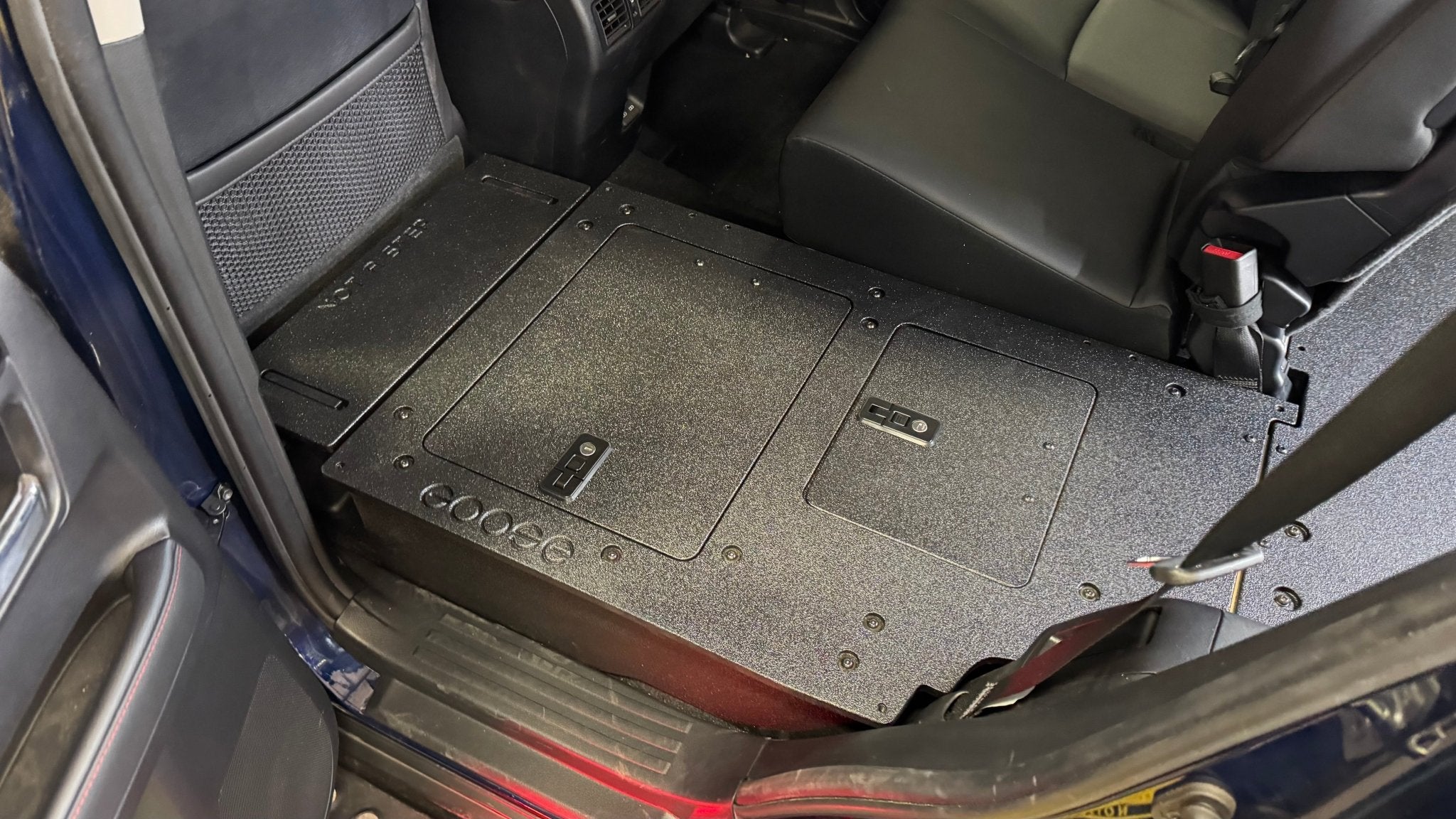 Goose Gear Toyota - 4Runner - 2010-2024 - 5th Gen - Standard - Explore Series - Seat Delete Plate System - Second Row - V2 - Plate Based