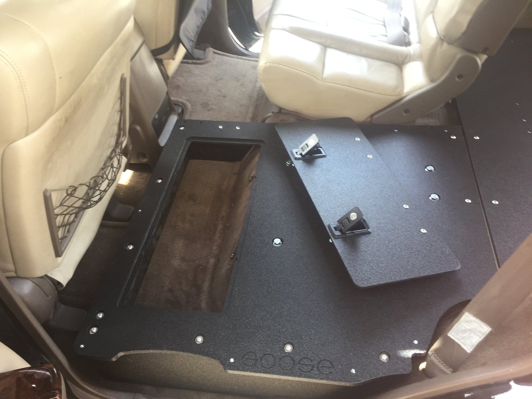 Sistema de placa de eliminación del asiento de la segunda fila de Toyota Land Cruiser 1991-1997 Serie 80