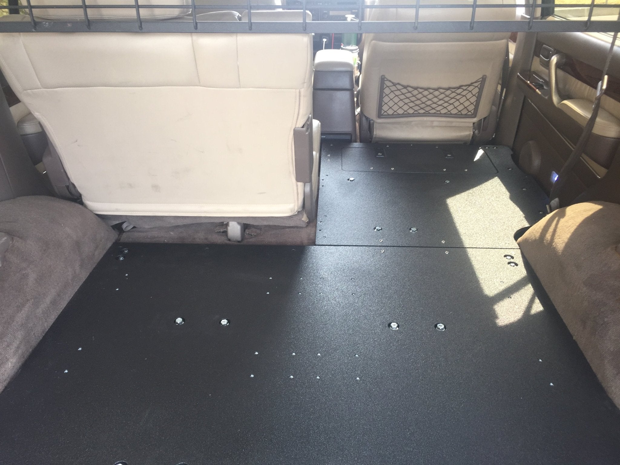 Sistema de placa de eliminación del asiento de la segunda fila de Toyota Land Cruiser 1991-1997 Serie 80