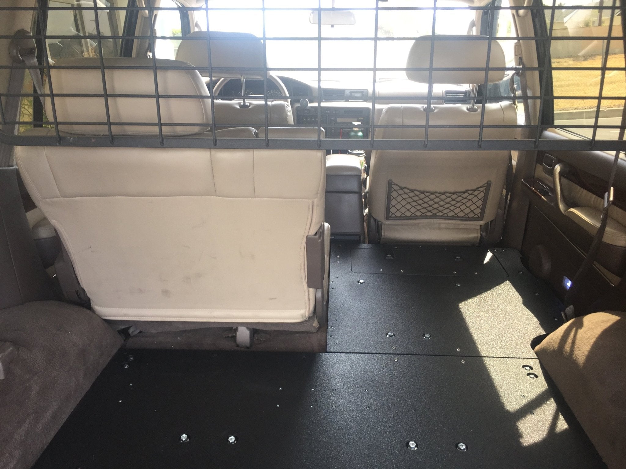 Sistema de placa de eliminación del asiento de la segunda fila de Toyota Land Cruiser 1991-1997 Serie 80