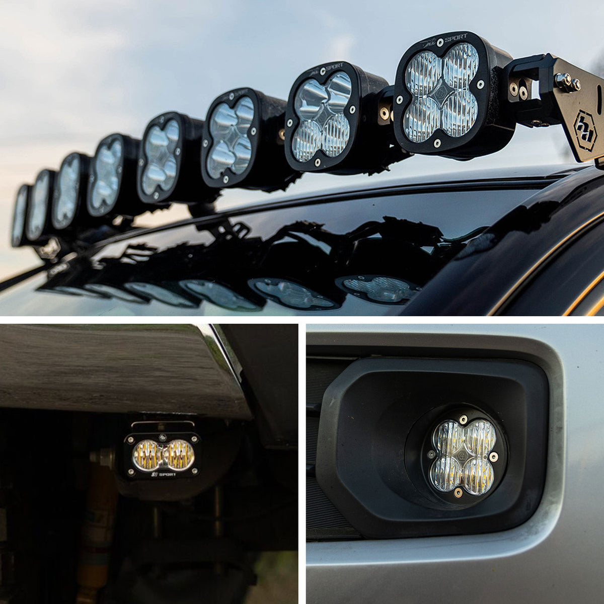 Baja Designs Toyota Tacoma ('16-23) "Stage 3" Light Bundle