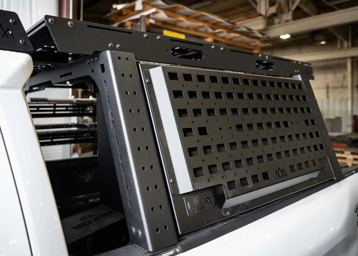 toyota-tacoma-bed-rack-driftr-topper-cargo-carrier-front - NVMOS