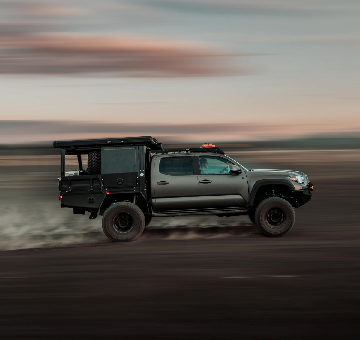 Dirtbox Overland Flatbed System Half Box for Chevy, GMC and Ford trucks
