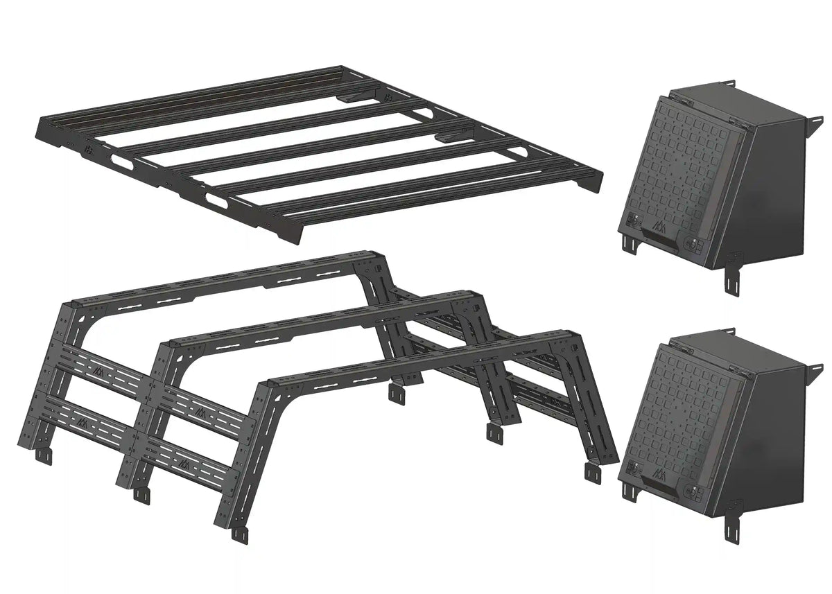 toyota-tundra-bed-rack-system-enthusiast-bundle-components - NVMOS