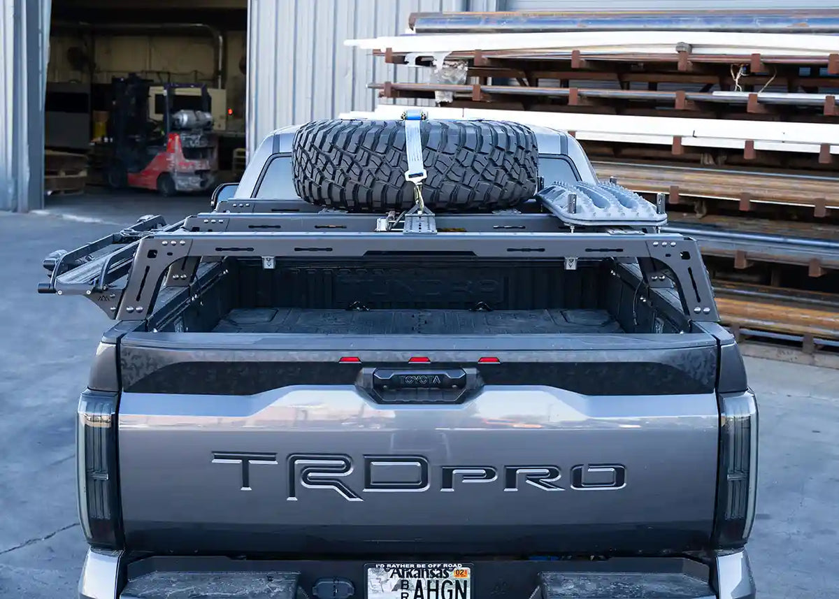 toyota-tundra-mid-height-low-profile-bed-rack - NVMOS