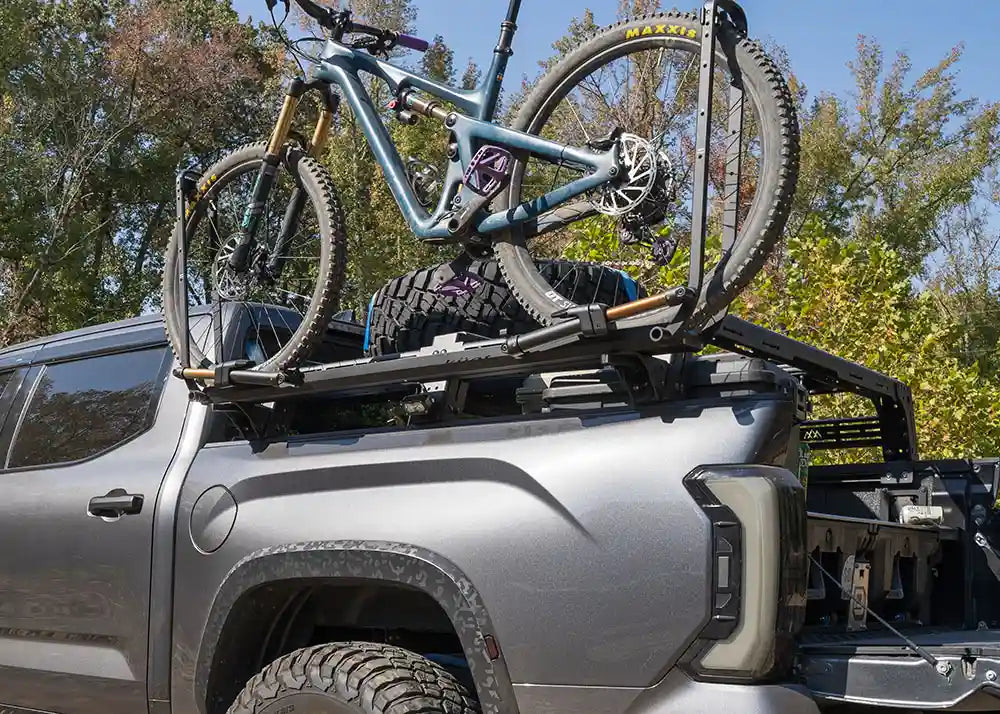 toyota-tundra-mid-height-truck-bed-rack-bike-mount - NVMOS