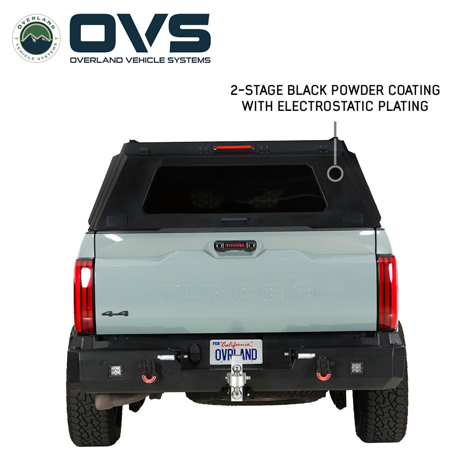 Expedition Pro+ Truck Cap w/ Full-Window Wing Doors & 3rd Brake Light | OVS