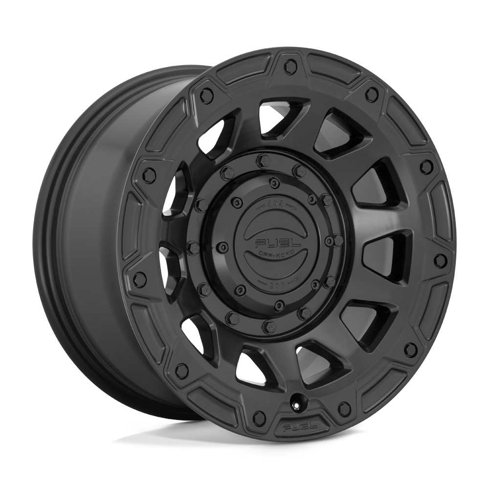 Fuel Tracker D731 Satin Black wheel, universal fit