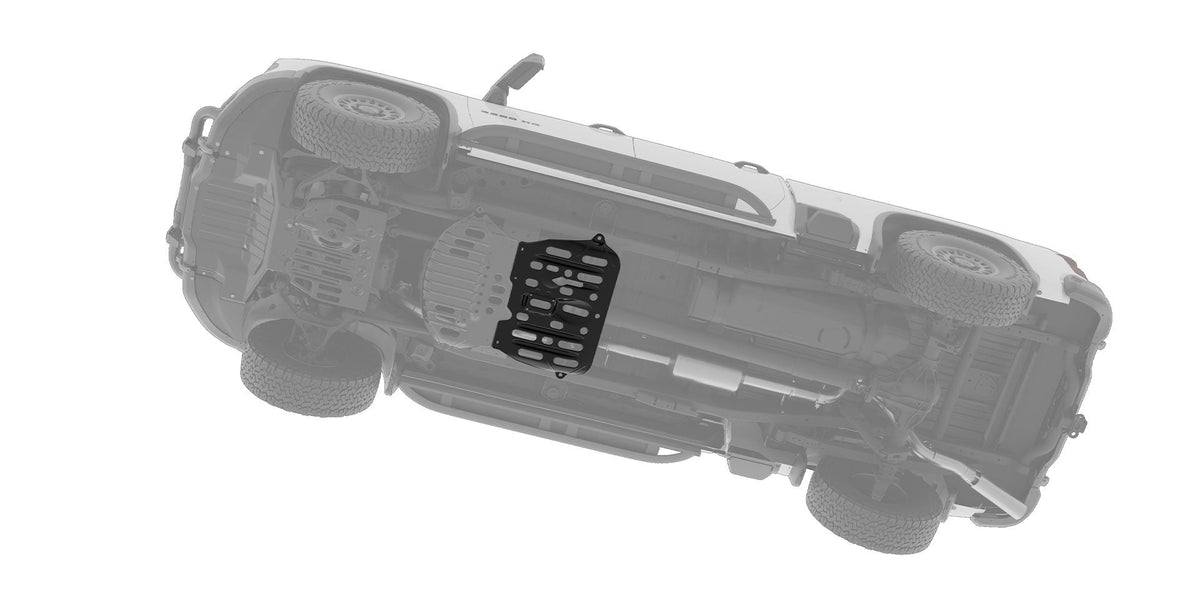 AEV Transfer Case Skid Plate for the 2020+ Chevrolet Silverado HD and GMC Sierra HD - image 2