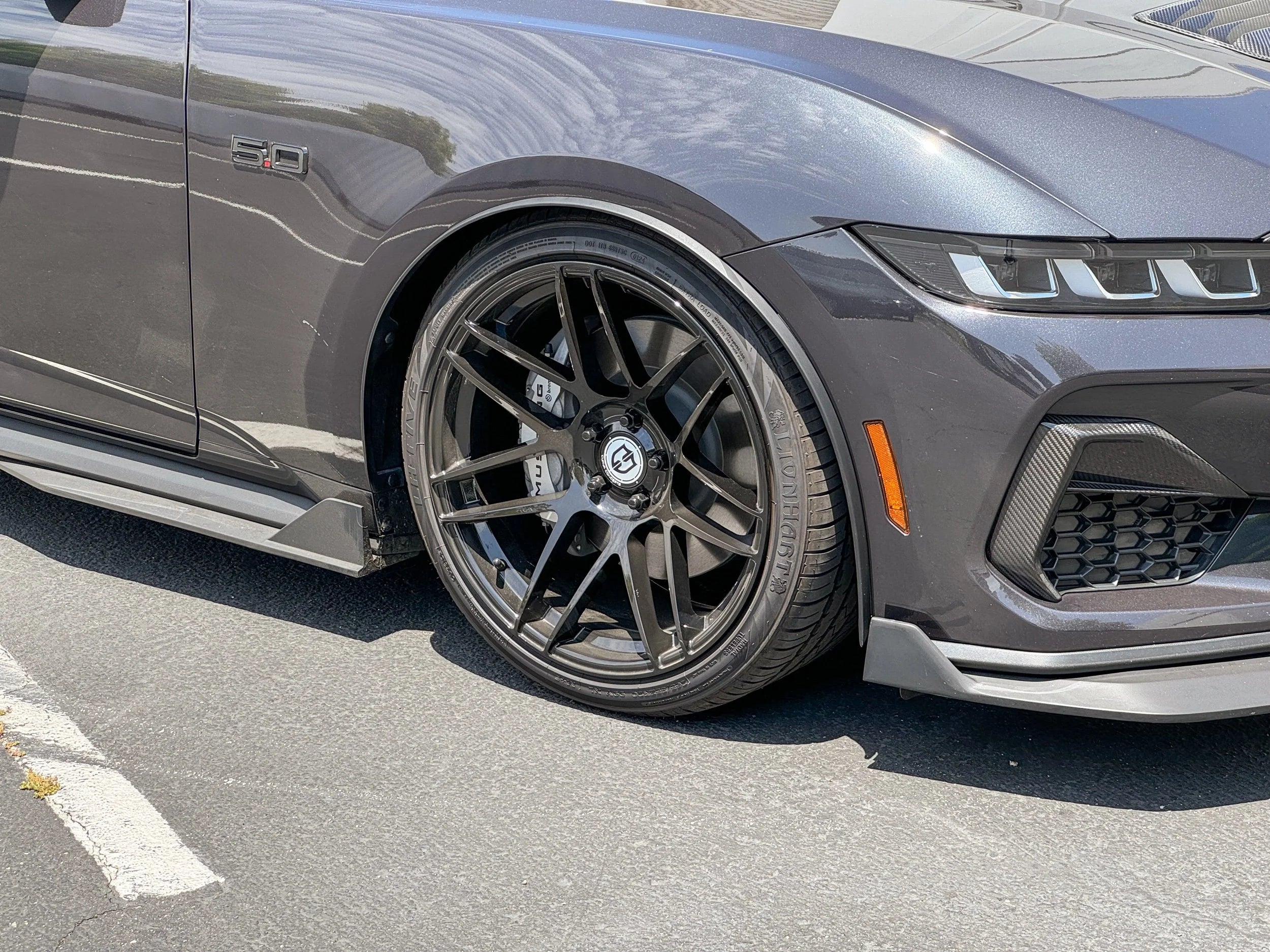 2024-Current Ford Mustang Front Fender Flares