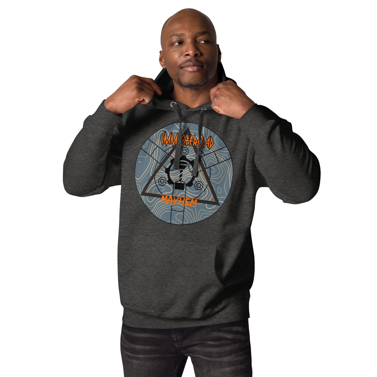 CMM Offroad Rock Collection DL unisex hoodie, universal fit