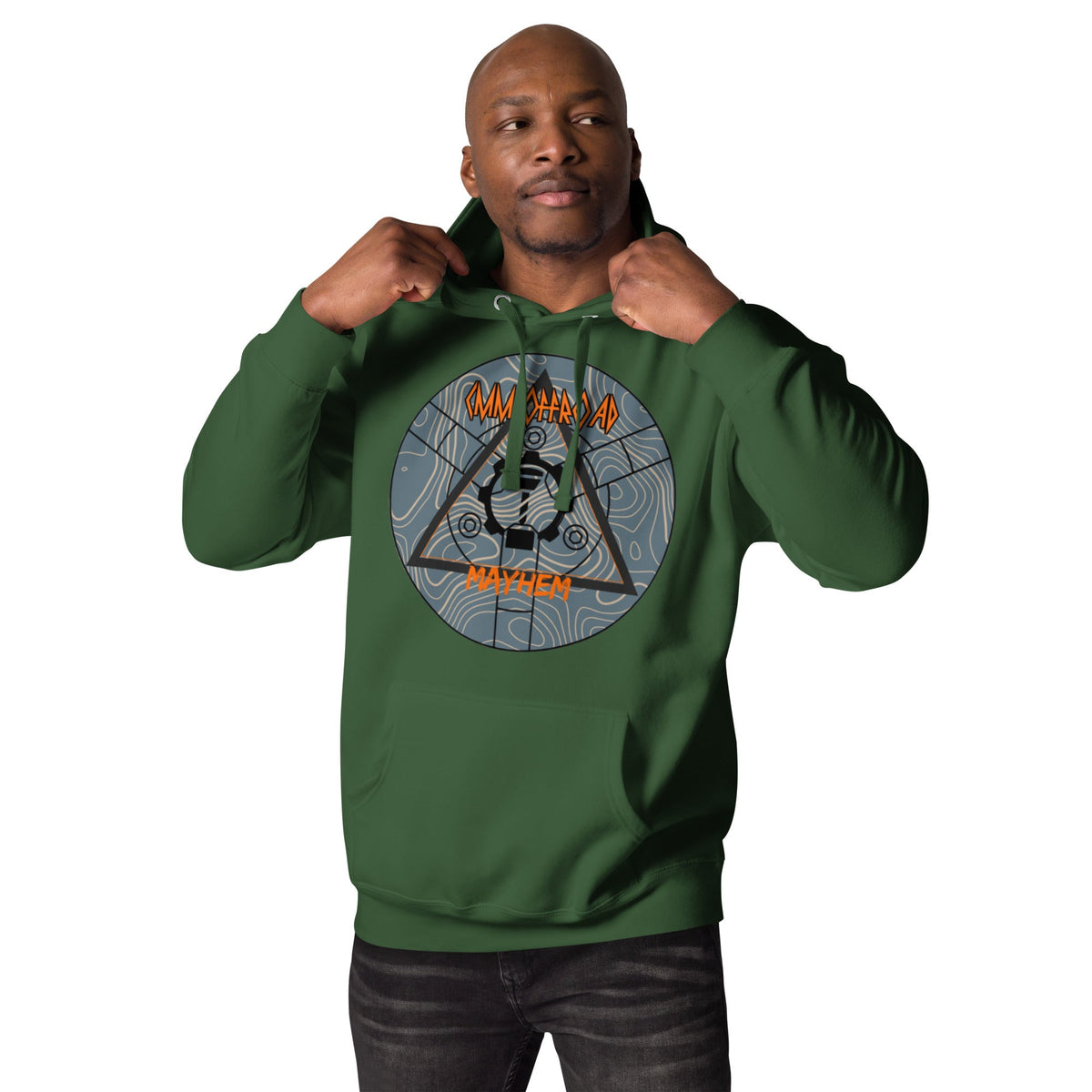 CMM Offroad Rock Collection DL unisex hoodie, universal fit