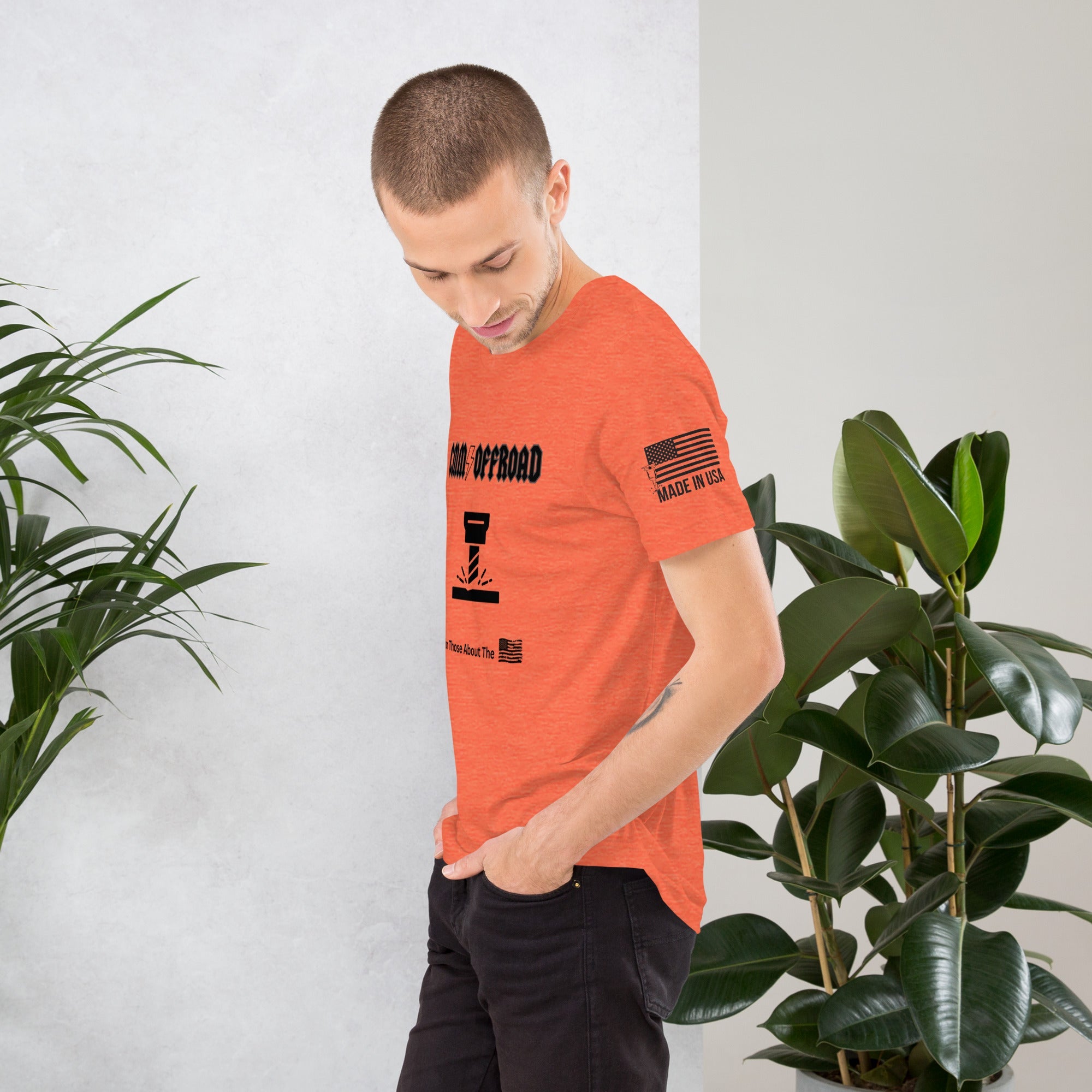 unisex-staple-t-shirt-heather-orange-left-6743a929466c2 - NVMOS
