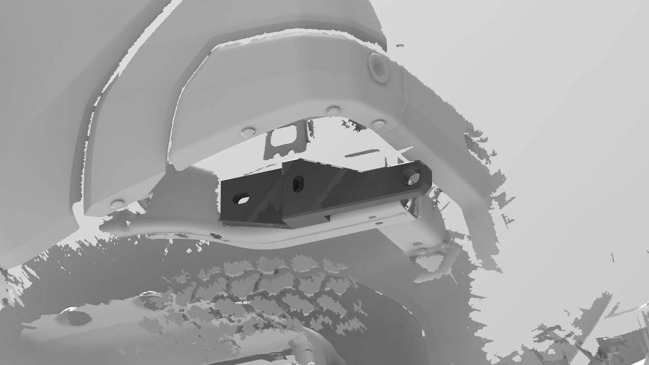 2024-Current Toyota Tacoma Rear Recovery Points
