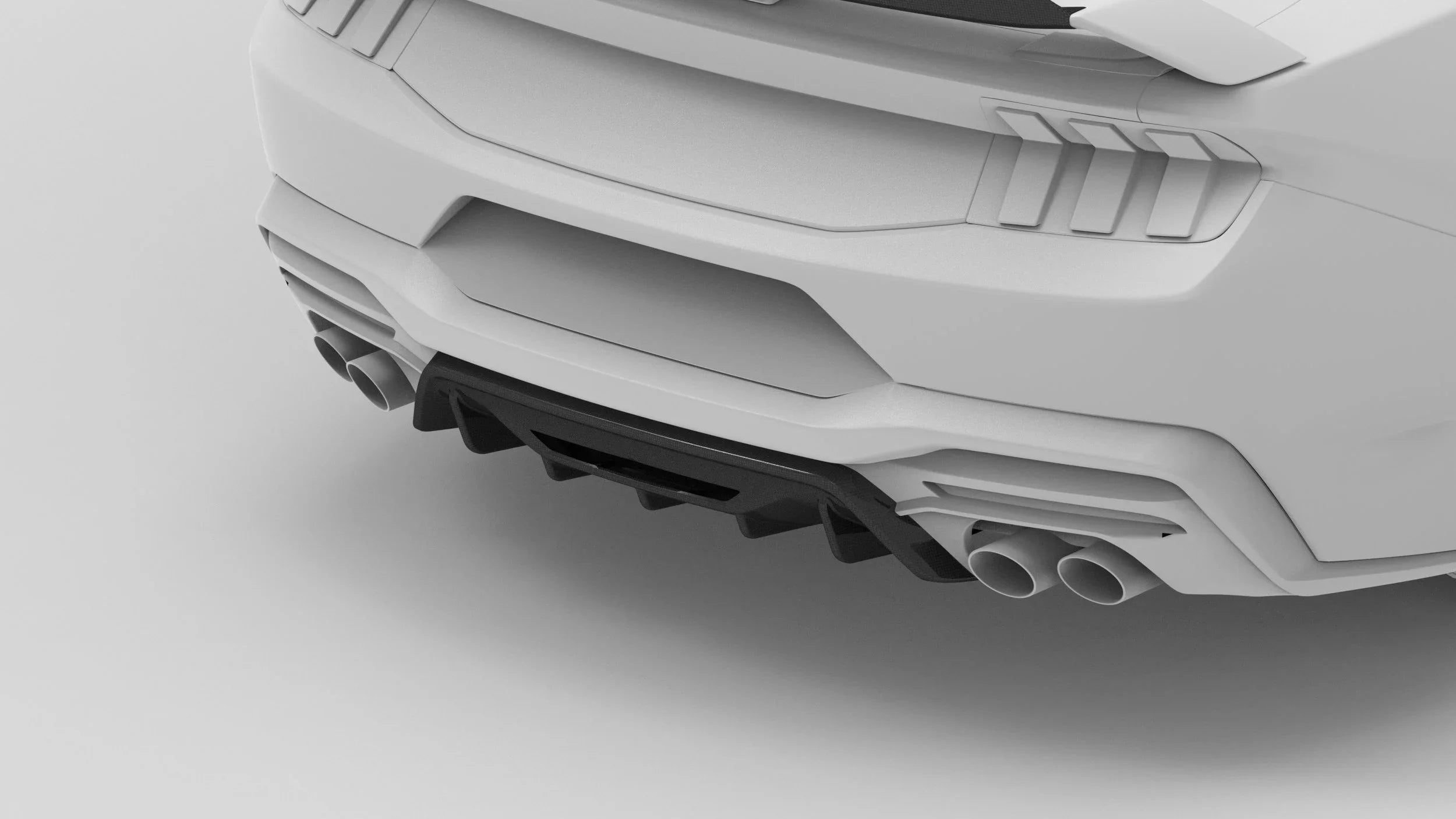 2024-Current Ford Mustang Rear Diffuser