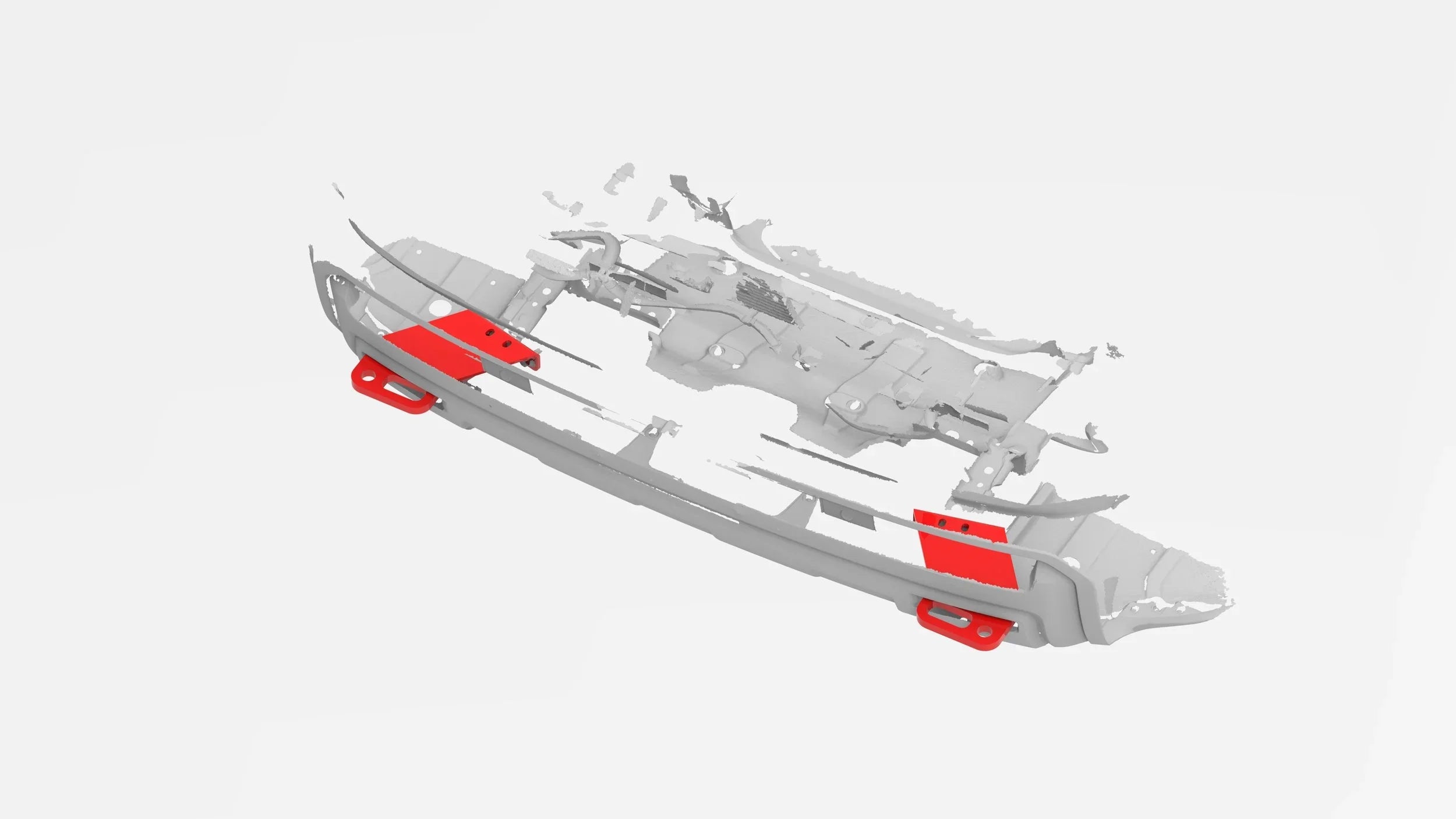 2023-Current Toyota Sequoia Front Recovery Points