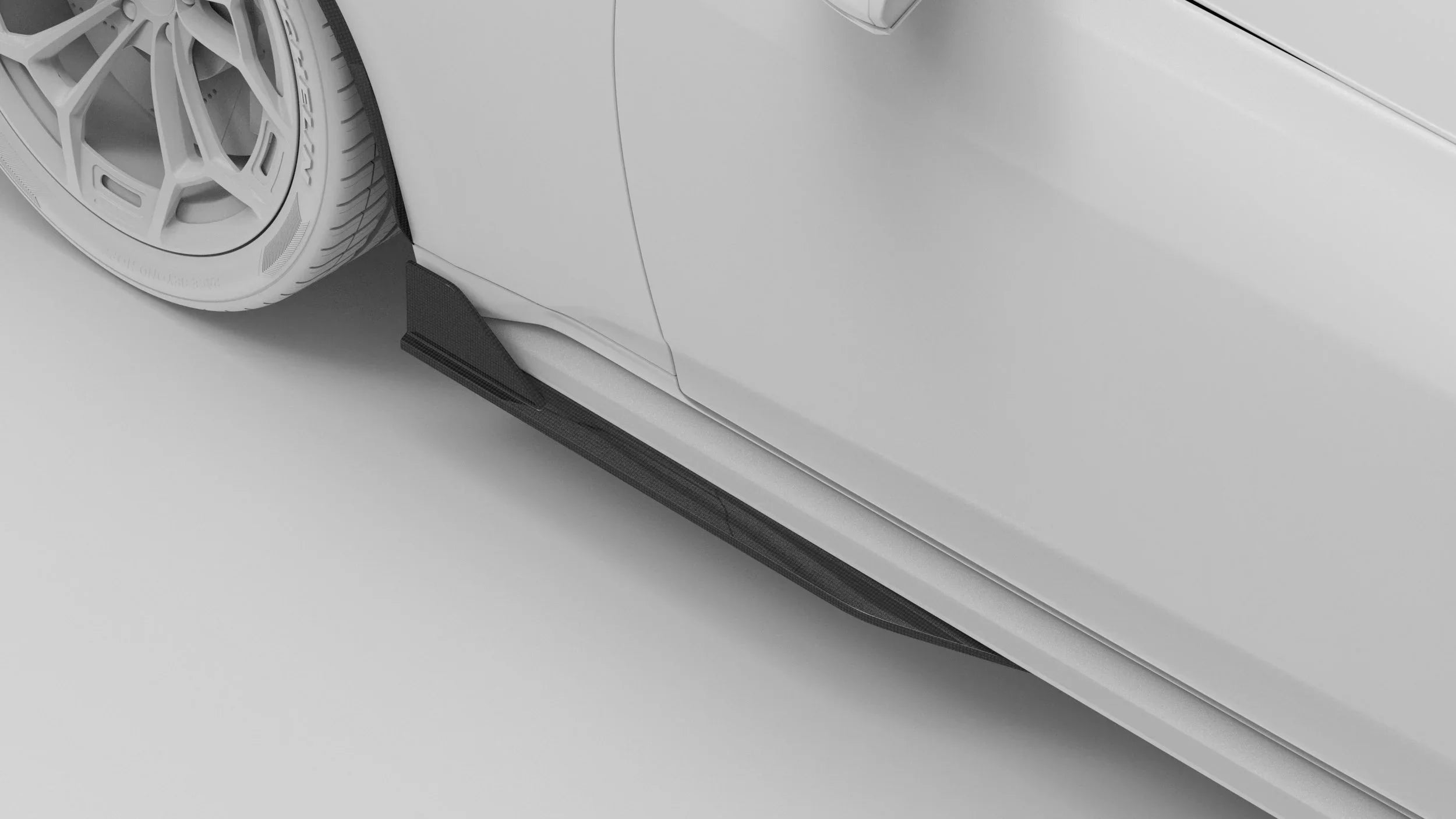 2024-Current Ford Mustang Side Skirt Extension