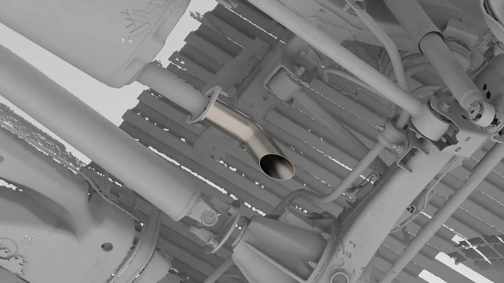 2023-Current Toyota Sequoia Titanium Axle Dump Exhaust Tip